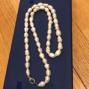 Freshwater single strand pearls